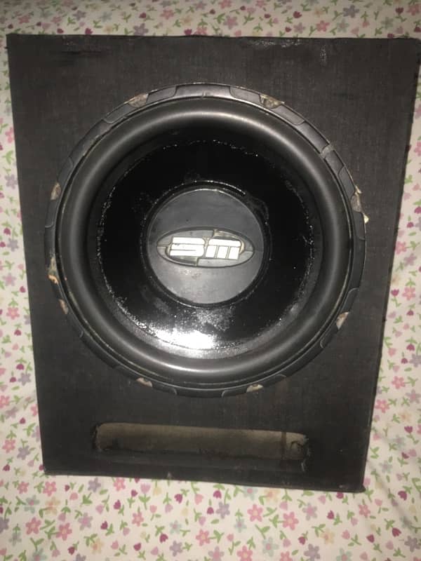 woofer for amplifier with heavy bass ready to plug in 2