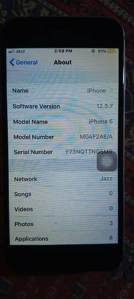 I phone 6 64 gb PTA Approved All ok 5