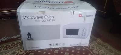 Dawlance microwave oven brand new