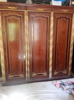 wood wardrobe