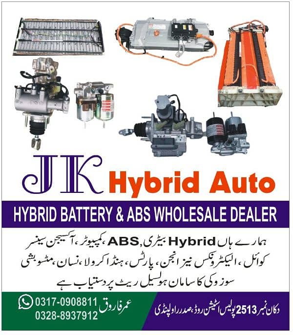 all hybrid battery and Abs available 0