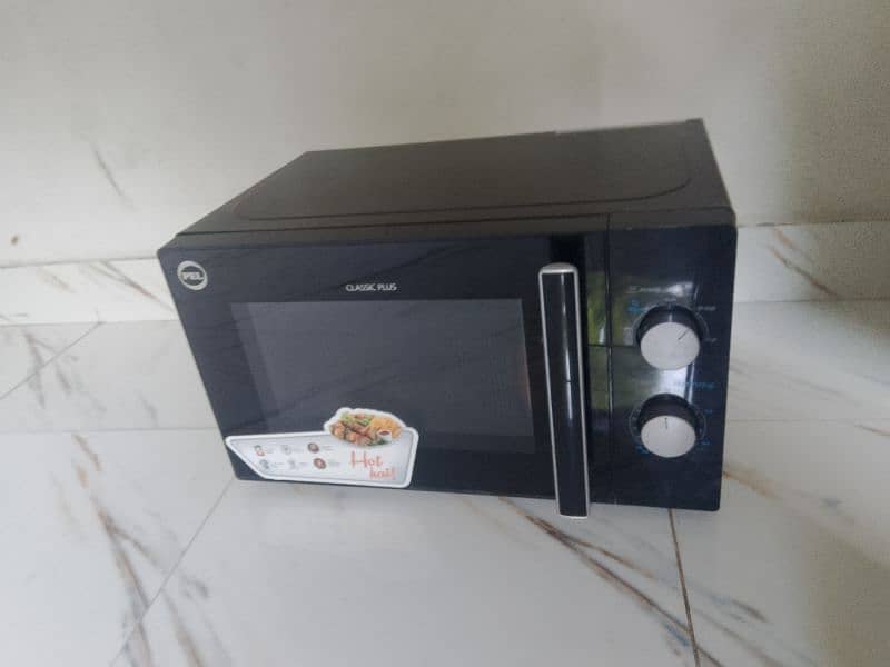 Pel microwave 3 4 month use vip condition 6