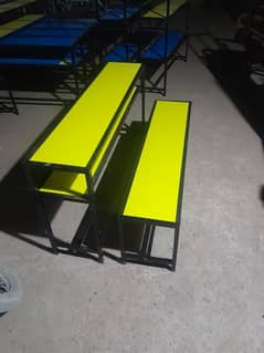 School Benches/desk/ bench/iron table/Study table/School furniture