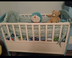 Wooden Baby Cot