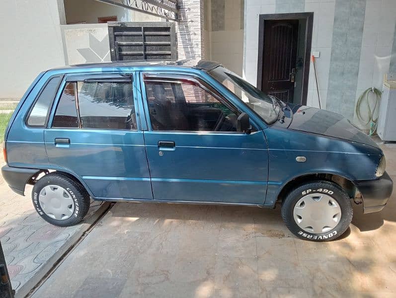 Suzuki Mehran VX 2007 blue colour 3