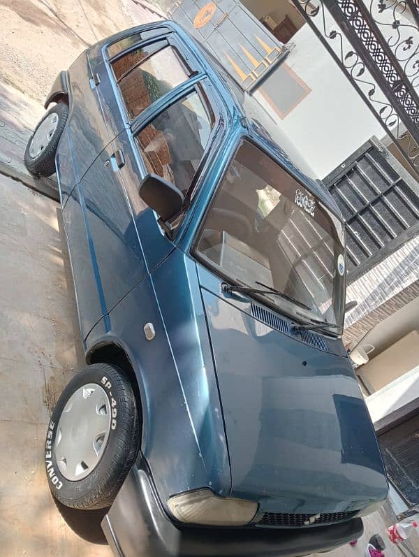 Suzuki Mehran VX 2007 blue colour 4