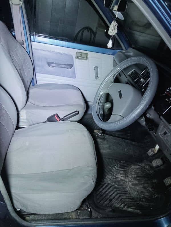 Suzuki Mehran VX 2007 blue colour 6