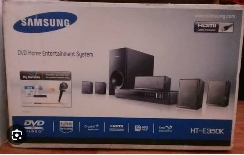 Samsung ht-e350 dvd home theater system 2