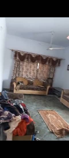 3 Bed Rooms Drawing Lounge Portion For Rent 2nd Floor Marble Flooring 250 yards Block i North Nazimabad