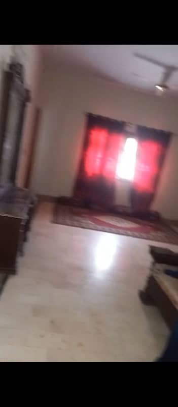 3 Bed Rooms Drawing Lounge Portion For Rent 2nd Floor Marble Flooring 250 yards Block i North Nazimabad 10