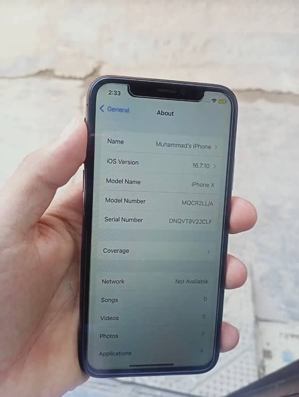 IPhone X 64 GB 5