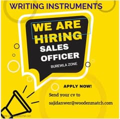 Sales Officer (Male) Burewala Zone