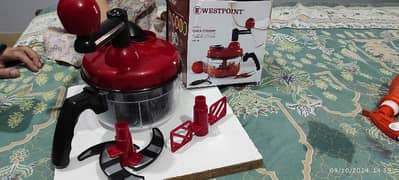 West point Deluxe Quick Chopper Manual for sale