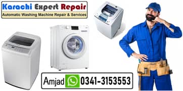 Repair Automatic Washing Machine Service Haier Samsung LG Dawlance Pel