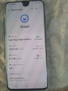 Samsung S20 5g pta approve only 1 dot 0