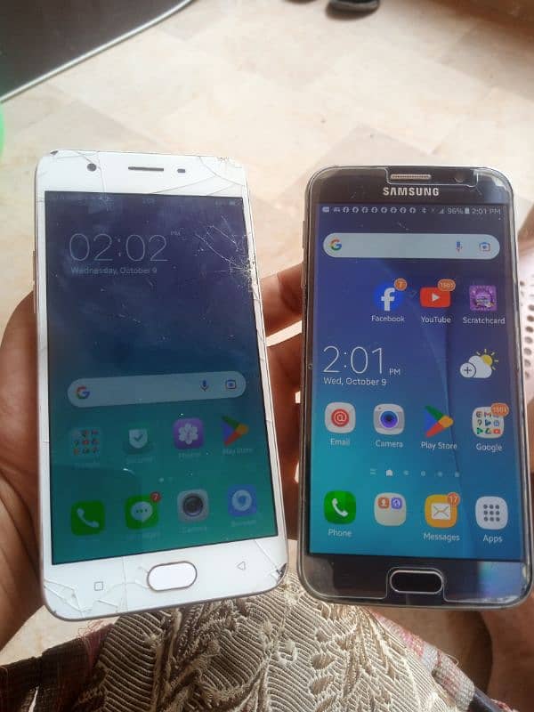 Samsung S6 & Oppo A57 1