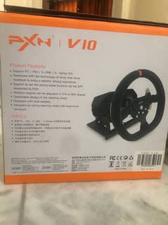 Pxn V - 10 full force feedback steering wheel for pc ,ps4,Xbox 0