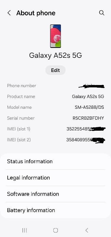 Samsung Galaxy A52s 5G PTA 9