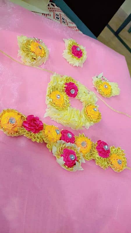 mehndi artificial flower set 1