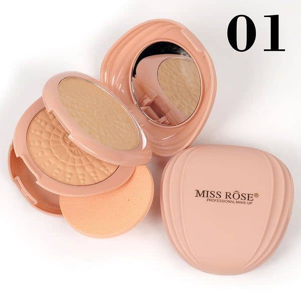 Miss Rose 2 in 1 compact powder 0