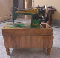 sweing machine with machine stand