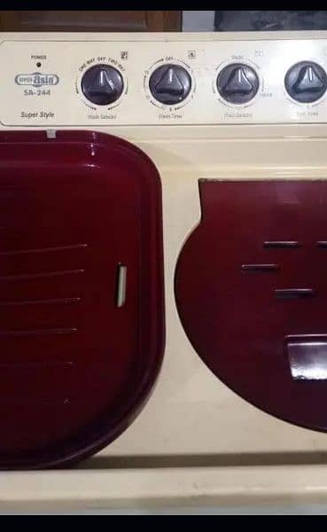 Super Asia washing machine with dryer 2