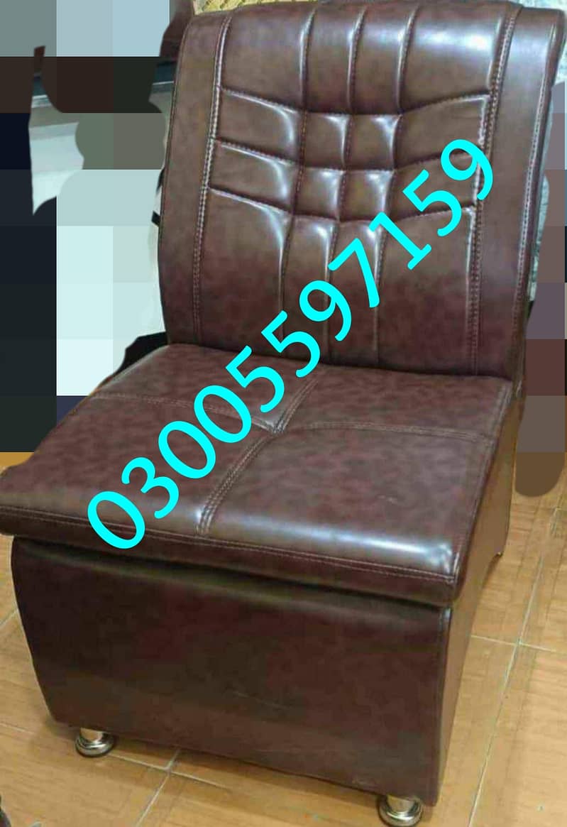 Office single sofa chair multi desgn furniture table set cafe parlor 4