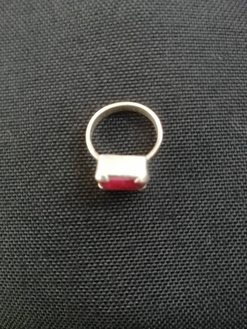 African ruby ring  original jem stone 3