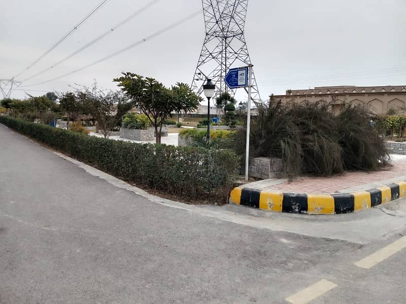 5 marla ideally locate Plot Avaialble at Green Mansions Mardan Phase 2 11