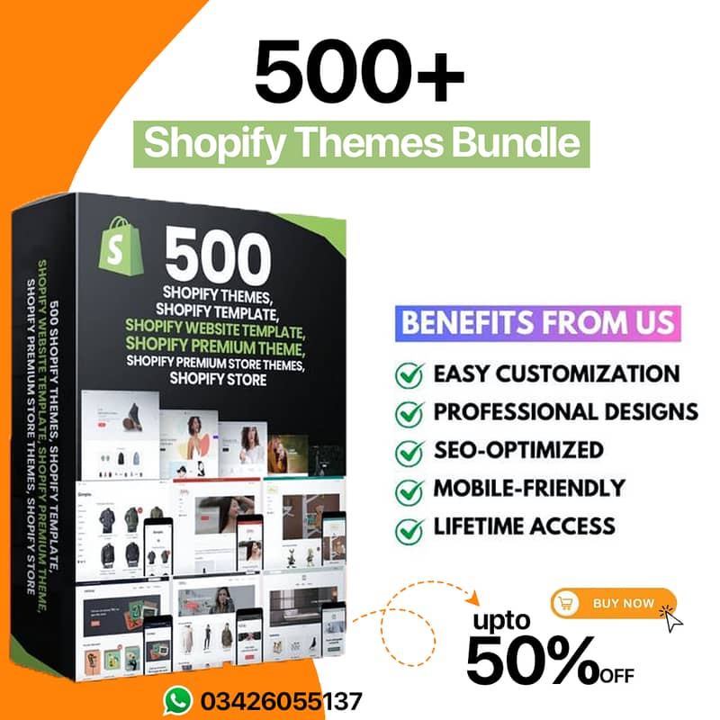 Premium Shopify Develepment /with prermium theme/Shopify/Customization 2