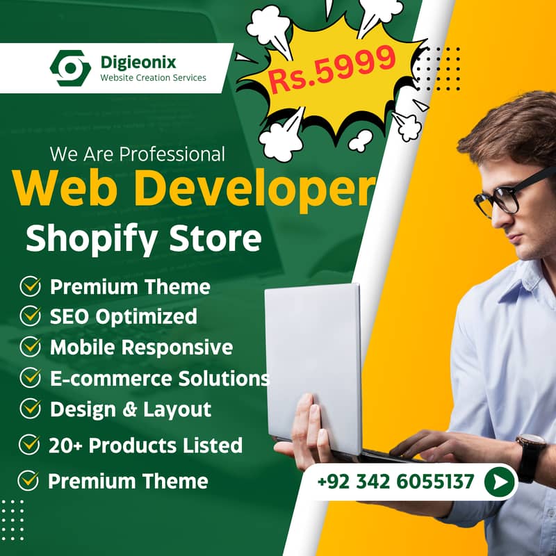 Premium Shopify Develepment /with prermium theme/Shopify/Customization 3