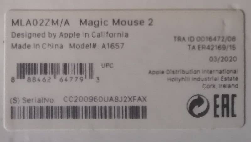 Apple - Magic Mouse 2 Wireless 1