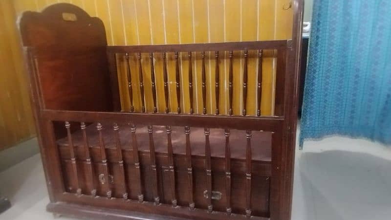 Baby Cot pure wood 4