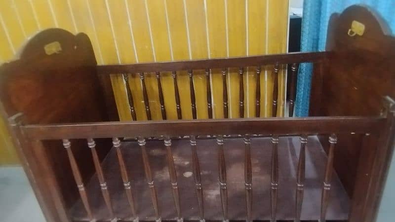 Baby Cot pure wood 5