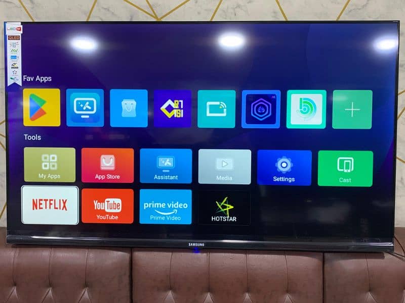 Brand new 55" Andriod smart Samsung led tv 0