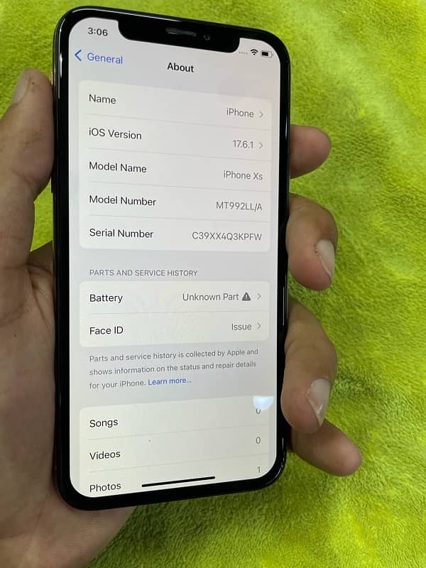 iphone Xs PTA approved 2