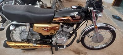 Honda CG 125 2024 gold edition