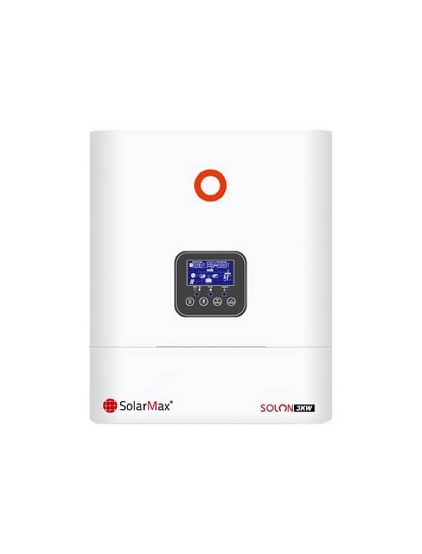 Solar Max 3 Kw Hybrid Solar Inverter | Net Metering Option Available 0