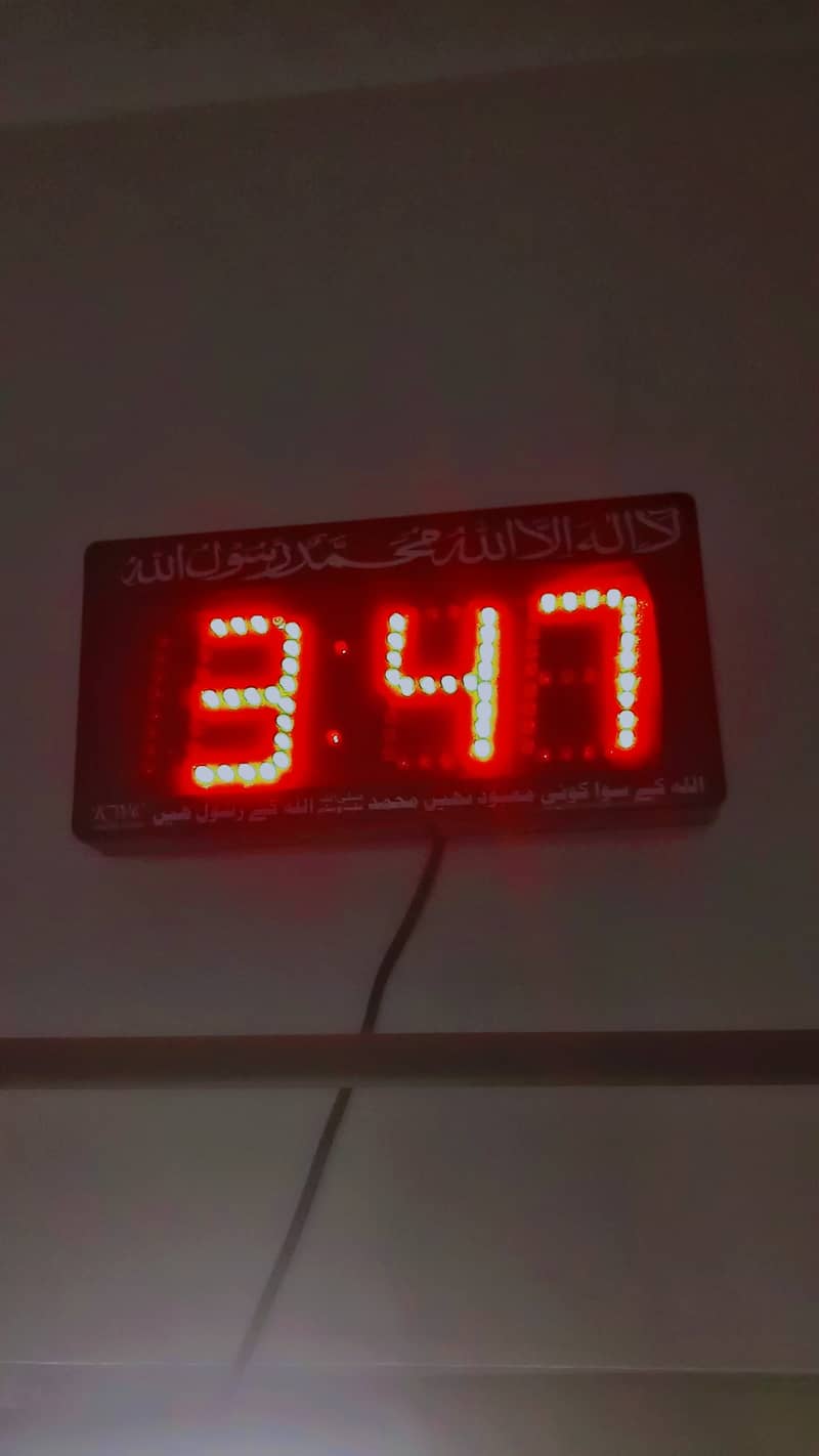 Digital Wall Clock For Sale 1