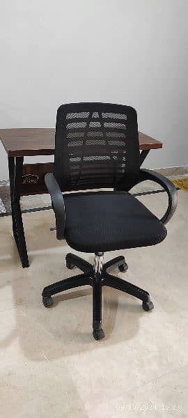 Computer Table with Rolling chair for sale 4