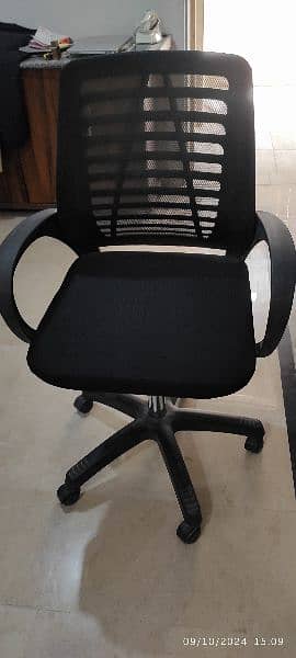 Computer Table with Rolling chair for sale 6