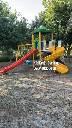 Swings |Slides |Seesaw |Merry go round |Jungle gym |bar |indoor slides