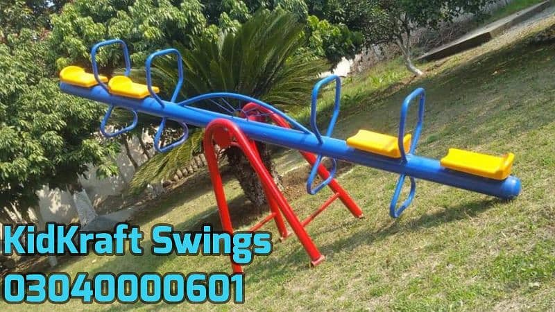 Swings |Slides |Seesaw |Merry go round |Jungle gym |bar |indoor slides 14