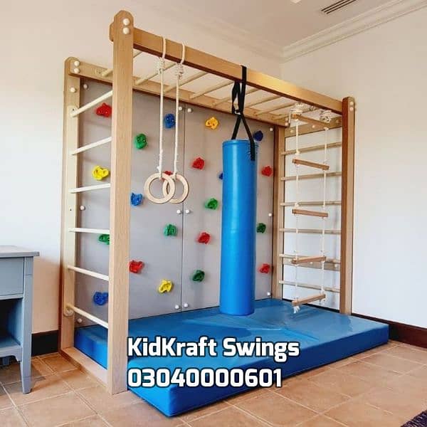 Swings |Slides |Seesaw |Merry go round |Jungle gym |bar |indoor slides 15