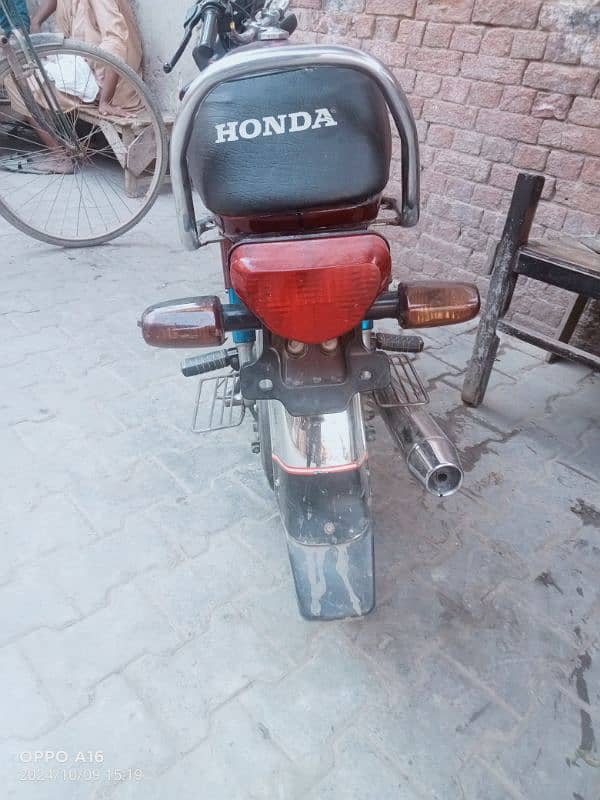 Honda cd 70 engine no open and no repair all thing ok 4