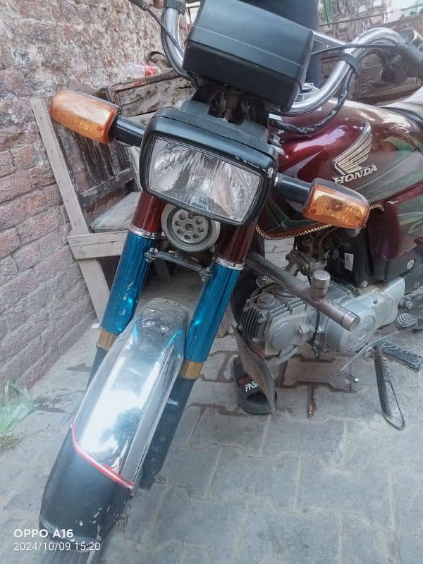 Honda cd 70 engine no open and no repair all thing ok 6