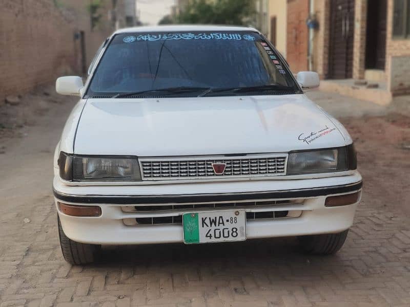 Toyota Corolla XLI 1988   call 0308:0137972 exchange possible 6