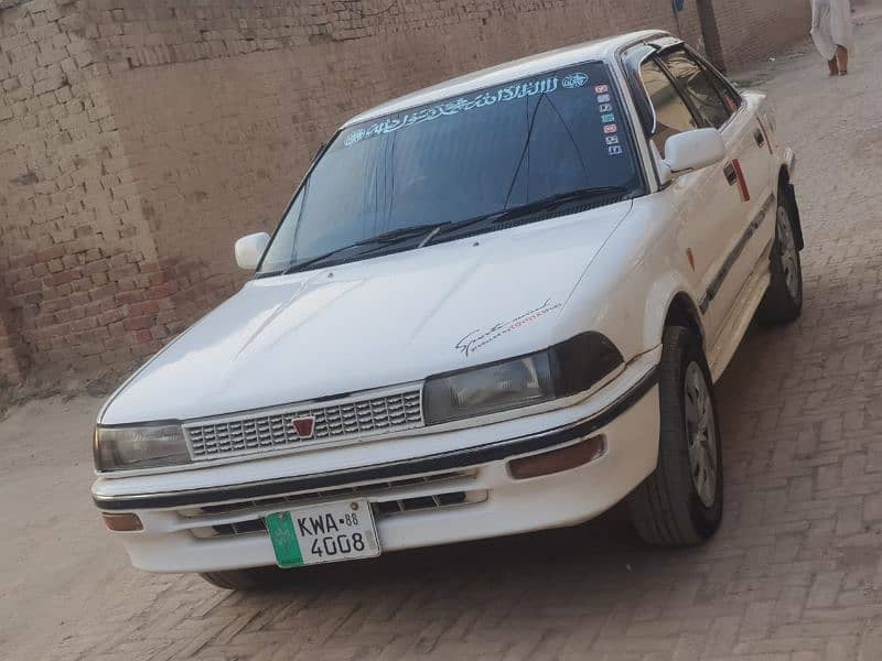 Toyota Corolla XLI 1988   call 0308:0137972 exchange possible 12