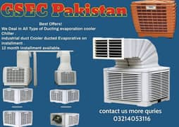 Evaporative Coolers/Ducting Work Industrial