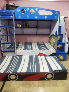 trip bed bunk with wardrobe